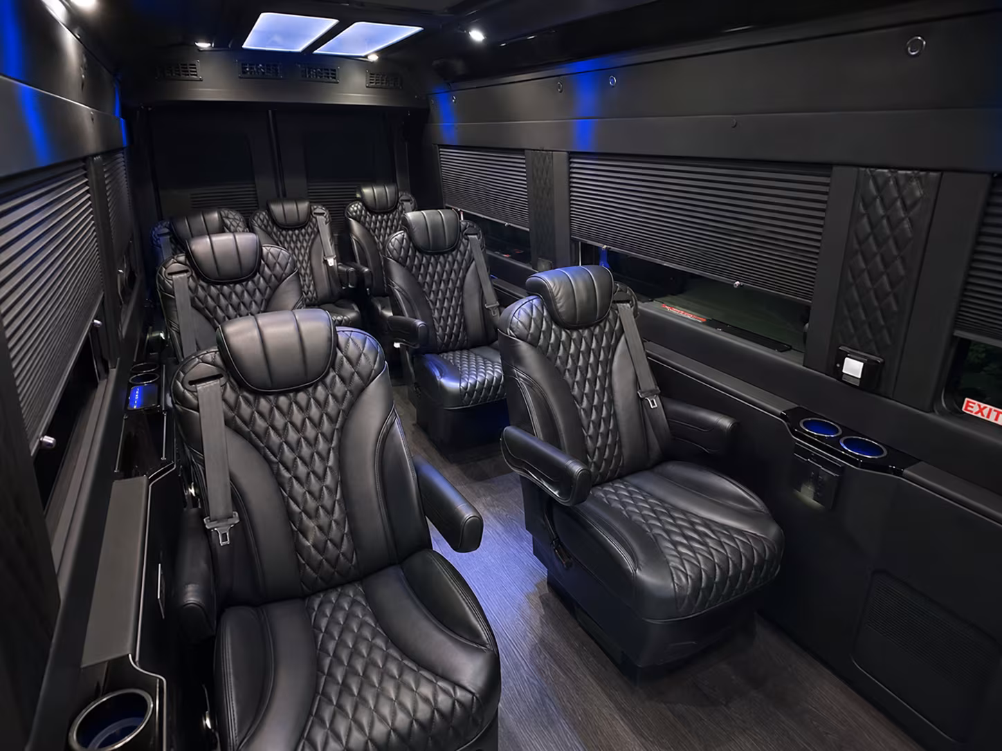 Las Vegas Airport Shuttle & Transportation party bus exterior