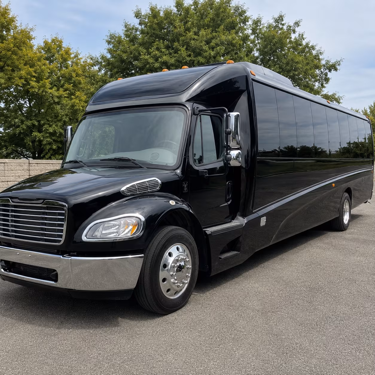 Las Vegas Airport Shuttle & Transportation party bus exterior