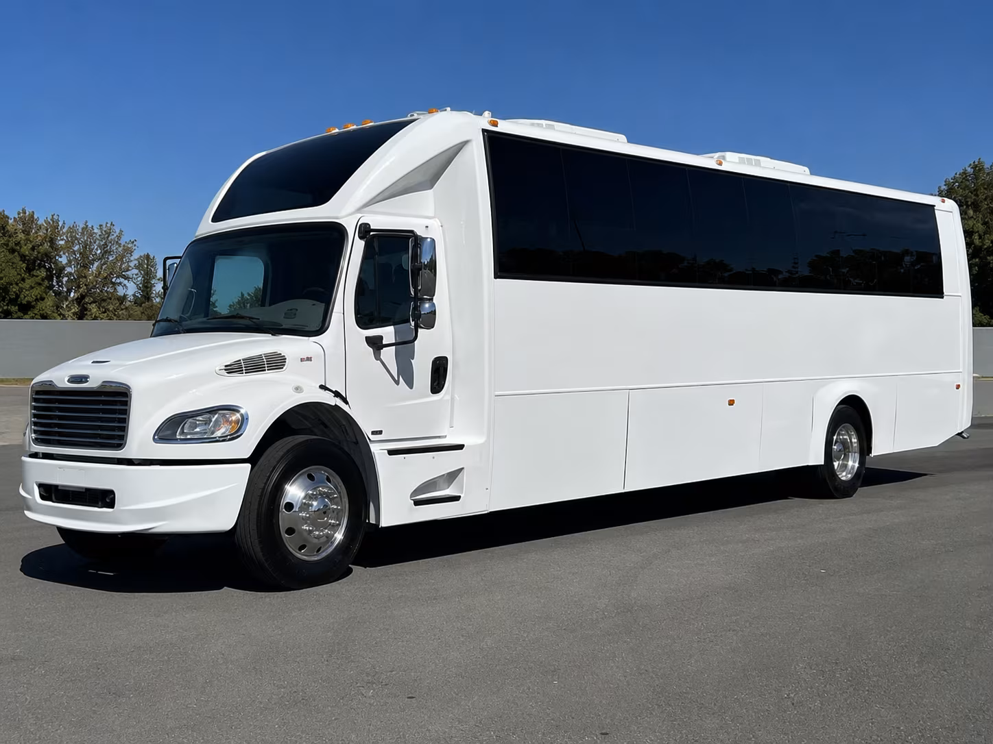 Las Vegas Bachelor & Bachelorette Transportation party bus exterior