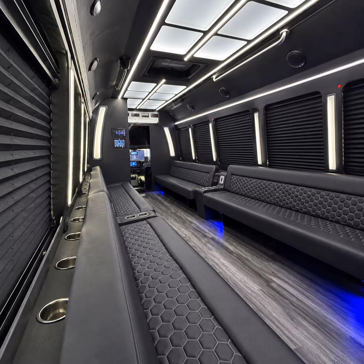 Las Vegas Birthday, Sweet 16, & Quinceañera Transportation onboard seating