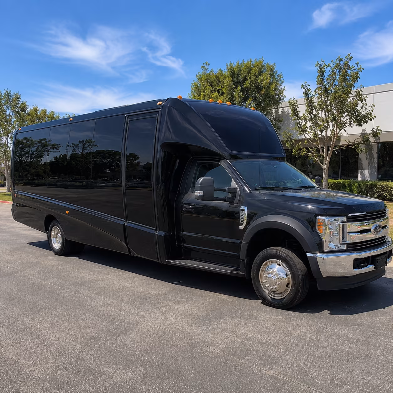 Las Vegas Birthday, Sweet 16, & Quinceañera Transportation party bus exterior