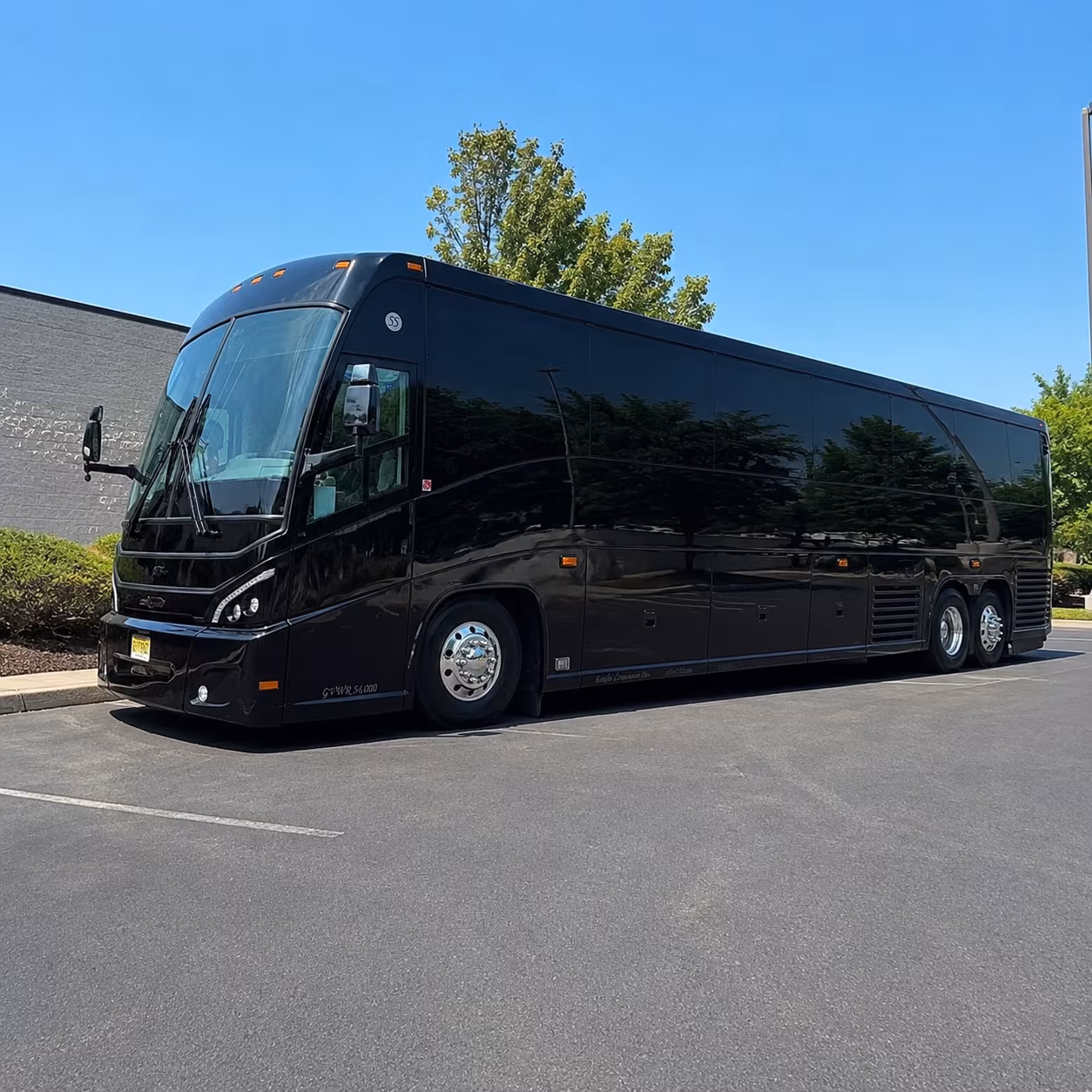 Las Vegas Corporate Transportation party bus exterior