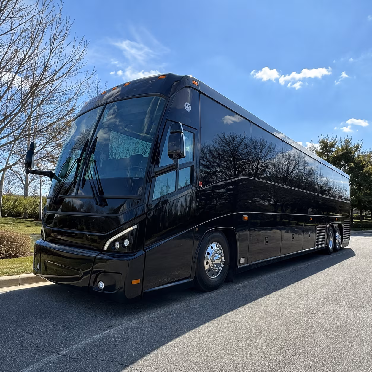 Las Vegas Corporate Transportation party bus exterior