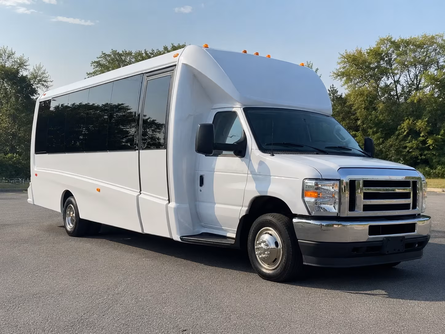Las Vegas Private Event Transportation party bus exterior
