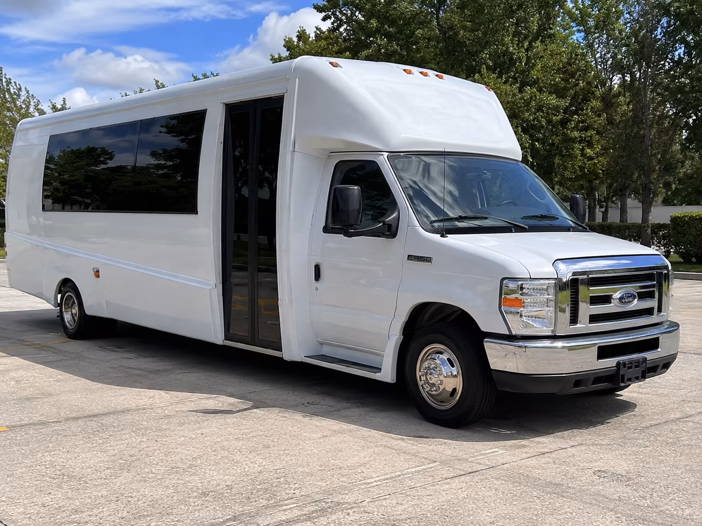 Las Vegas Private Event Transportation party bus exterior