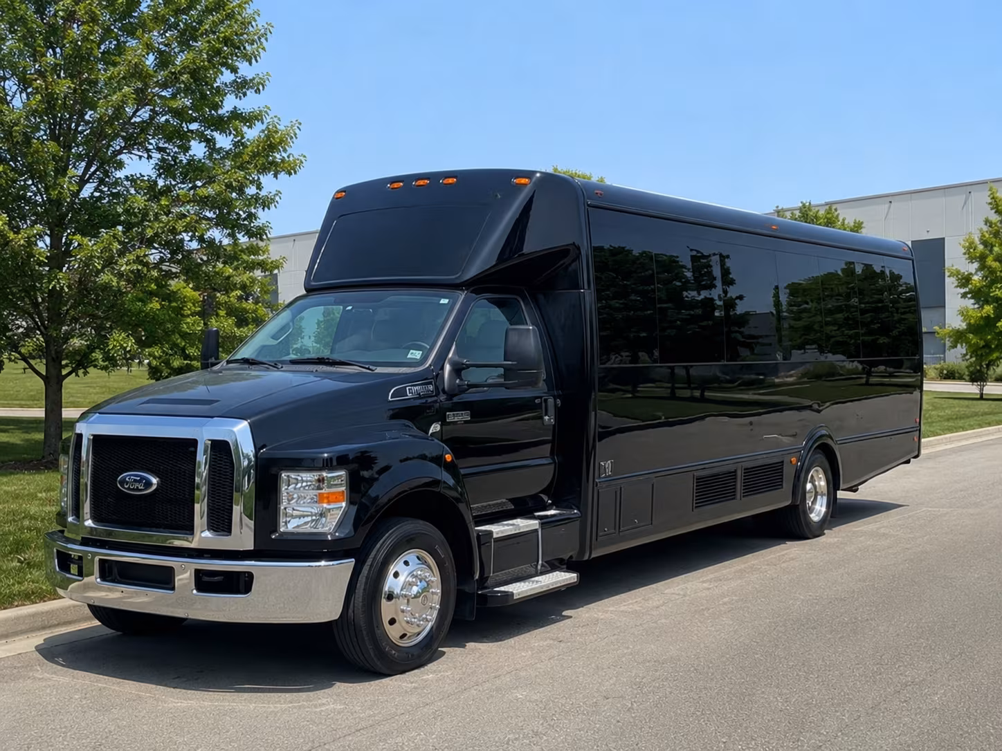 Las Vegas Prom & Homecoming Transportation party bus exterior