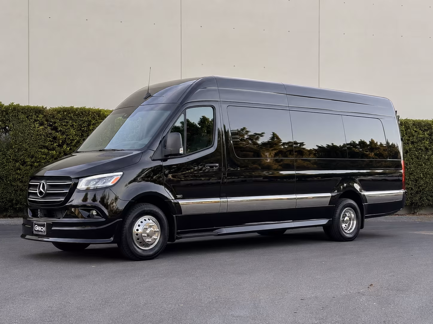Las Vegas School Event Transportation party bus exterior