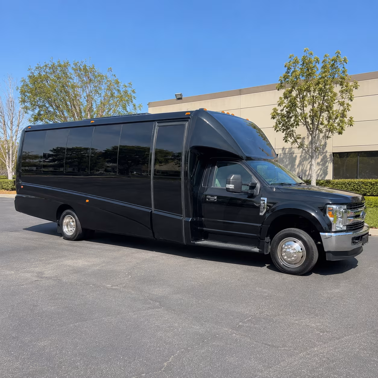 Las Vegas Wedding Transportation party bus exterior